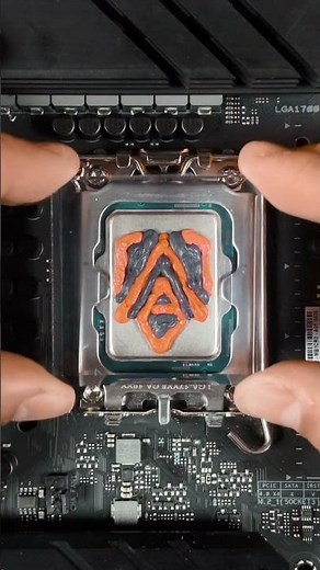 We Made the ABS Logo Out of Thermal Paste