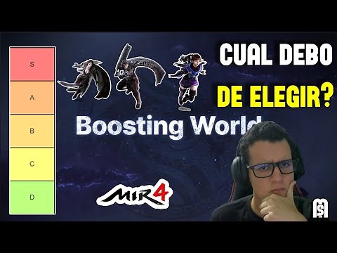 FINAL TIER LIST OF CLASSES TO START WITH IN MIR4 ON THE NEW SERVER