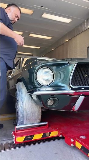 The original Mustang from Bullitt at the Petersen!
