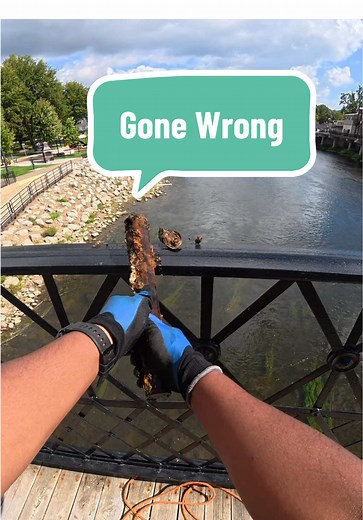 Magnet Fishing Adventure Turns Wild