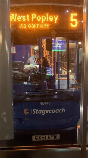 Here is the Stagecoach bus 36441 on the number 5 in Ba Sunday 28 December 2025