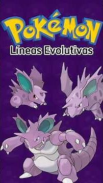 The evolutionary line of Nidoran, Nidorino, and Nidoking #pokemon #nintendo #pokémon #gameplay #p...