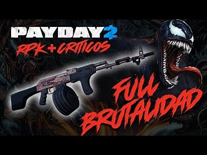 PAYDAY 2 ¡ESTO ES DEMASIADO BRUTAL! 😱 LMG+Criticos Build Death Sentence