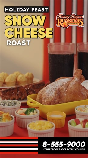 13K views · 976 reactions | Make every bite merry with Kenny’s Holiday Feast! ​ Because the best memories are made when we share good food and laughter. ​ Available for dine-in and takeout. For delivery, call 8-555-9000 or visit kennyrogersdelivery.com.ph. Also available on GrabFood and Foodpanda.​ #KennyRogersPH | Kenny Rogers Roasters Philippines | Facebook