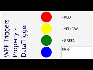 WPF Triggers Part 1: Property & DataTrigger