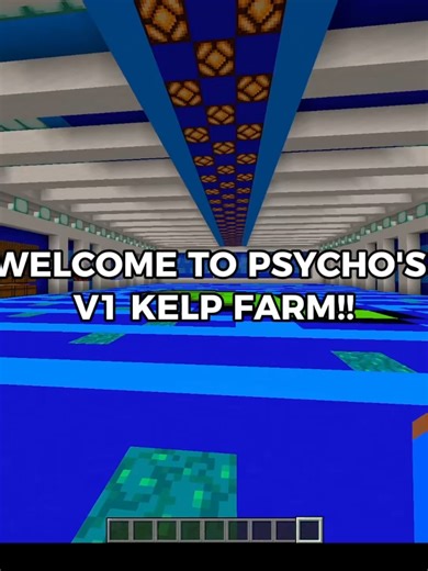 Innovative Kelp Farm Design in Minecraft