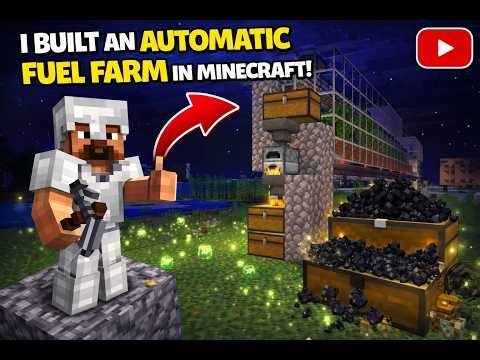 Unlimited Fuel in Minecraft (Automatic Farm Part 1)
