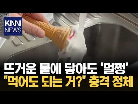 The ice cream kids eat these days? It doesn't melt even in boiling water—'shocking' / KNN