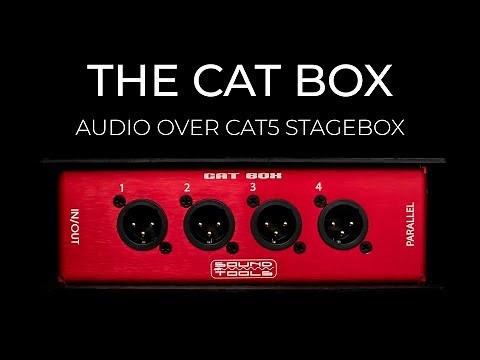 SoundTools CAT Box Analog Audio Over CAT5 Overview
