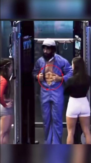The Janitor who lifts more than you! 🧹💪 #Anatoly #motivation