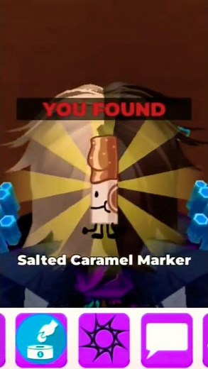 How to get the salted caramel marker in roblox | Find the marker