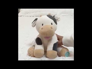 GUND Buttermilk the Cow! Talking, Moving Plush Baby Toy, Sensory, Sings and Teaches Animal Sounds!
