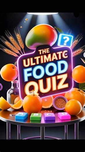 The Ultimate Food Quiz 🍊🍞👑 | Test Your Brain In 30 Seconds! ⚡