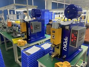 [Hot Item] Bench Medium Inversion Point Welder, Desktop Intermediate Frequency Inverter DC Spot Welding Machine. Welding for Aluminum Work-Piece