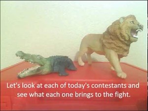Animal Adventures Studios Presents - Animal Face-Off: Lion vs Nile Crocodile