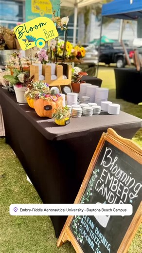 Hanging out at the ERAU Campus in Daytona Beach today. | Bloom Bar Florida