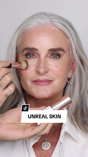 Unreal Skin featuring @caroline labouchere Using the NEW @Charlotte Tilbury Undeal Skin Sheer Glow Tint Hydrating Foundation Stick in shade ‘7.5 Medium’. The most stunning, sheer to light buildable coverage with the ultimate glow. I love using this with both fingers or a foundation brush, the formula glides and melts into the skin while blurring, smoothing and perfecting. This is definitely unlike any stick I’ve tried, and is going straight into my kit. A ring light in a stick! #UnrealSkinFounda