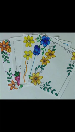 Easy and beautiful border designs