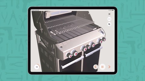 Weber Summit S-670 Liquid Propane Gas Grill, 7370001