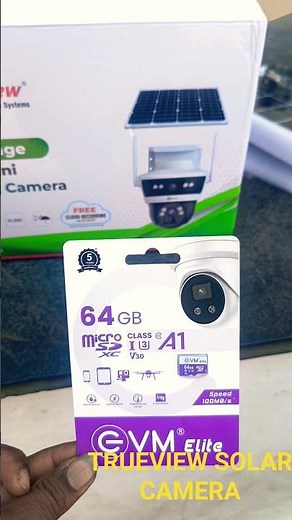 TRUEVIEW SOLAR CAMERA #cctvcameras #solarcamera #nopower #securitycameras #cctvinstallation #cctv