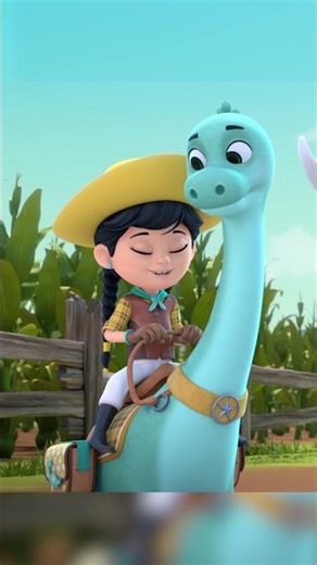 Perky Finally Hatches! 🦕| Dino Ranch | Cartoons For Kids