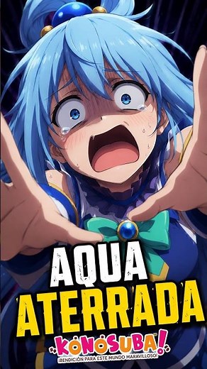 I didn't expect them to use Aqua like that in KonoSuba 🤣