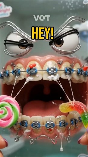 POV: Your Braces Finally Speak #shorts