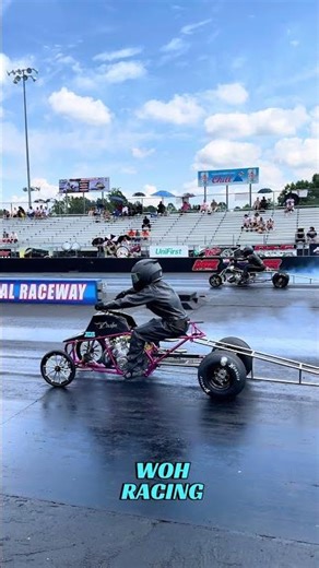 Some quick ATV’s! #dragracing #twostroke #quad #atv #banshee