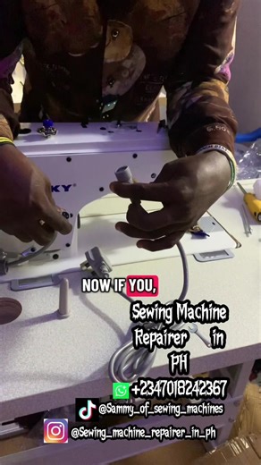 How to install direct drive sewing machine #sammyofsewingmachines #sewingmachine #directdrive #tailors #sewingmachineshocking