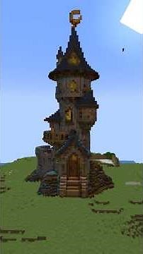 Wizard Tower | Minecraft Build Timelapse #minecraftbuilds #minecraft #timelapse