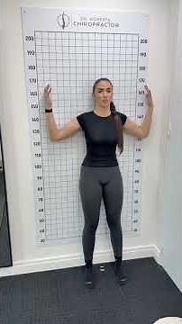 Improve Posture & Reduce Shoulder Tension with Wall Angels