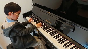 7 Years Old Jonah Ho Plays Moonlight Sonata 3rd Movement by Beethoven. | Music