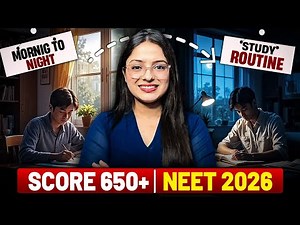 NEET 2026 Daily Study Routine of a NEET Dropper | Not For *Motivational Seekers* | Ekta Soni