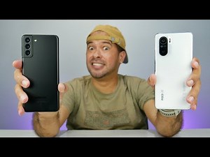 POCO F3 vs GALAXY S21 Plus / SÓ GIGANTES!