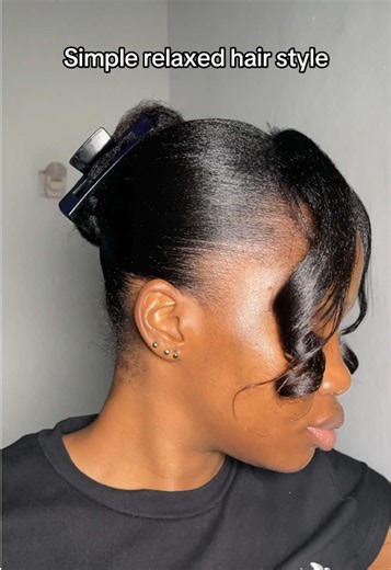 How to Style Your Relaxed Hair