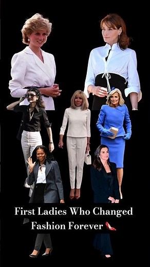 First Ladies Who Changed Fashion Forever 👠