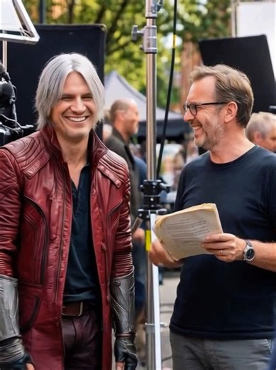 AI powered using @Hailuo AI (MiniMax) ,live action movie behind the scenes for devil may cry 👿. this is first time I'm trying this App effects so I decided to tried with Devil may cry. hopefully you like it 😉 😉 #AIvideo #anime #netflix #acting #dante Vergil