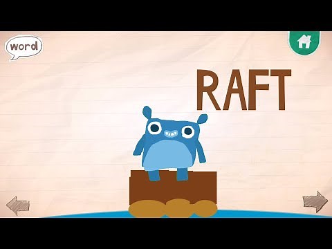 Endless alphabet “raft”