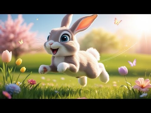 “Bunny Hop Dance Party! 🎶 Fun Nursery Rhymes for Kids | Sing & Play Along!”