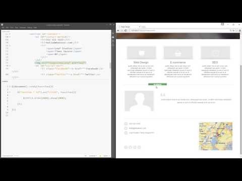 jQuery Tutorial for Beginners #21 - Hide and Show Elements