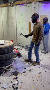 Rage room shenanigans! We started out with supper at Walk Ons in Hoover then the Rage Room in Birmingham! Such a fun night 🥰🫶🏻 | Miranda #stayclassy