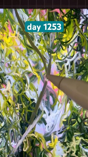 day 1253: (part 2) TREE TIME 🌳 #DigitalPainting #EasyAnimation #saturday