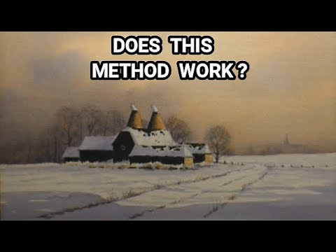 Watercolour Landscape Painting, Rowland Hilder Style