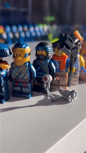 My 2011-2025 full Ninjago Jay minifig collection. #lego #ninjago #nostalgia #ninjagojay