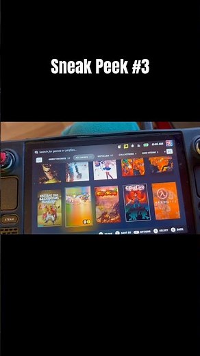 Sneak Peek of my Steam Game Collections on my Steam Deck #3 | #steamdeck #steam