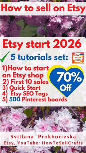 Use 5 Etsy Tutorials 2026 💕 How to start an Etsy shop? Etsy shop for Beginners #etsy #tutorial #tips