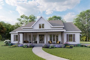 Modern Farmhouse Plan - 2,219 Square Feet, 3-4 Bedrooms, 2.5 Bathrooms | Floor Plan #009-00298 | America's Best House Plans