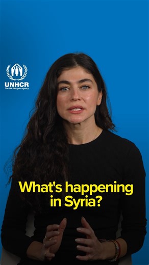 As a new reality dawns on Syria with the ousting of the former government, Syrians in the country and abroad now have renewed hope for a brighter future. But this doesn’t mean the crisis is over. UNHCR’s Bathoul Ahmed explains. | UNHCR, the UN Refugee Agency