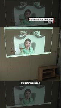 Palestinian children share struggle to attend school with Malala