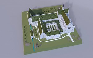 ◽ ABBAYE DE MAUBUISSON 3D ◽ Situé à Saint-Ouen-l’Aumône (Val-d’Oise - 95), le domaine de Maubuisson abrite les bâtiments et vestiges de l’ancienne abbaye cistercienne «Notre-Dame-La-Royale», fondée en 1241 par la reine Blanche de Castille (1188-1252). Il est constitué de bâtiments du XIIIe dans un parc de 10 hectares. Durant l'année scolaire 2015-2016, des étudiants des licences professionnelles Métiers du numérique ont travaillé sur la reconstitution en 3D de l'abbaye de Maubuisson. Basée sur d